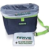 Drive Auto Products - Car Trash Can - Leak Proof Garbage Container with Lid and Accessory - Keep...