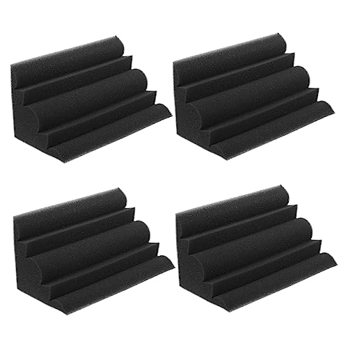 Mousses acoustiques d'insonorisation absorption sonore HEMOTON en polyuréthane noir
