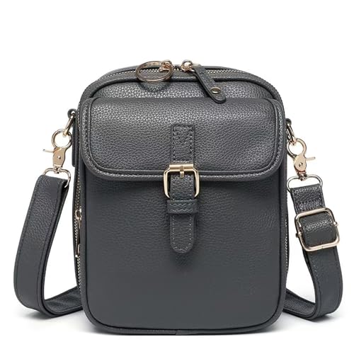 Urvashi Crossbody Leather Bag,Tojoyride crossbody bag, Women'S Anti-Theft Retro Crossbody Bag With Multiple Card Slots