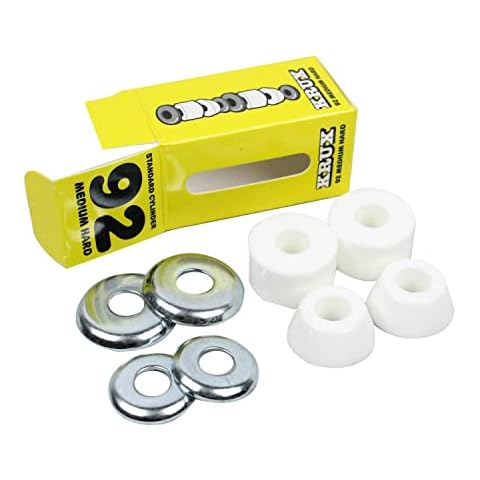 Krux Bushings Worlds Best Skateboard Truck Cushions Bushings Medium Hard 92a Cover