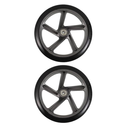 Pneus en PU de 8 pouces antidérapants pour réparation de fauteuils manuels