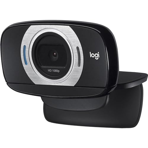 Logitech HD Laptop Webcam C615 with Fold-and-Go Design, 360-Degree Swivel, 1080p Camera - image 4