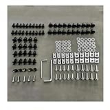 Écrous Carénage Vis De Carénage Et Pare-Brise pour Moto pour STX1300 TRANSALP 600 700 650 Valkyrie XL1000 Boulons Fixations pour Kit Carrosserie Vis De Carrosserie