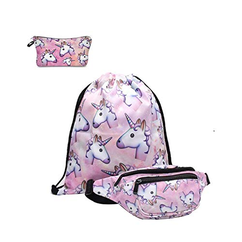 Giddah Juego para viaje de bolsa de deporte con riñonera deportiva