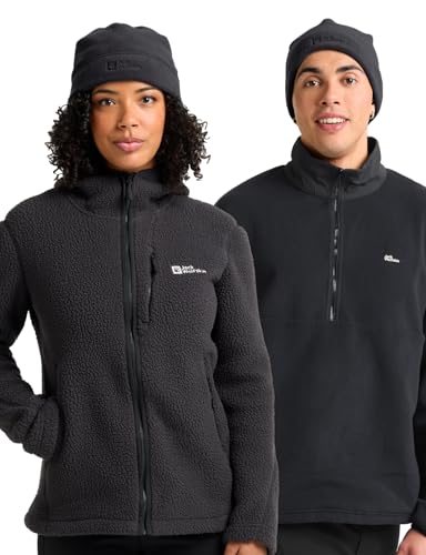 Jack Wolfskin Unisex Vertigo Beanie Mütze, Schwarz, Einheitsgröße EU – Ansicht 3