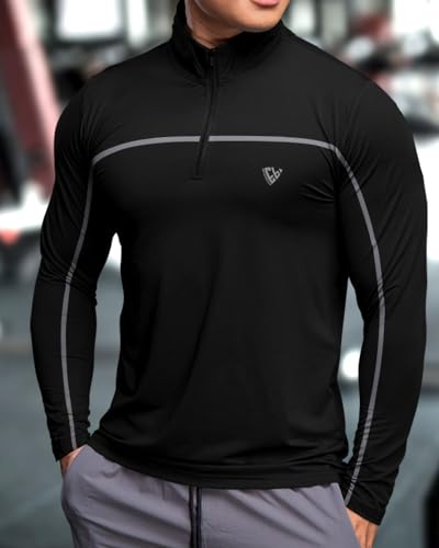Image of Noble Monk Men's Active wear Regular Fit T Shirt |Full Sleeves |Casual T-Shirt for Men