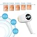 Facial & Body Laser Hair Removal for Women and Man,IPL Permanent Hair Removal Device with Ice Cooling Functions for Women Legs, Underarms, Bikini Area and Facial Hair… (WHITE)