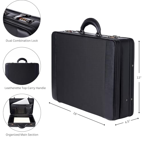 Alpine Swiss Hard Side Briefcase