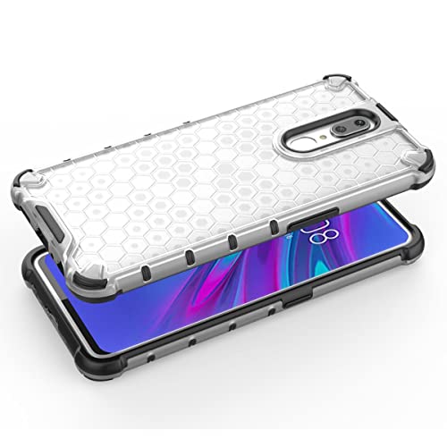 Image of Glasgow Back Case Cover Compatible with [ Oppo F11 ] (Stylish Design) - Transparent