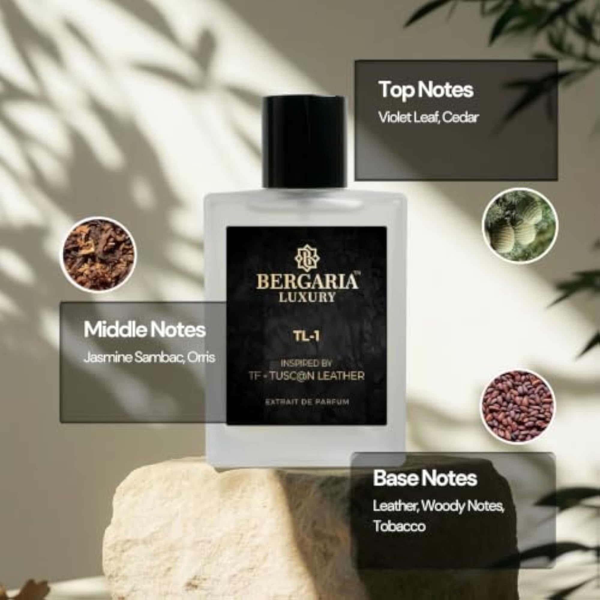 TL-1 Extrait De Parfum 60ml, Inspired By Tuscan Leather