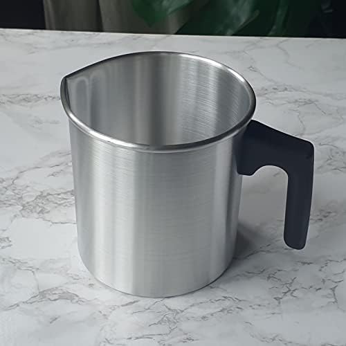 SALZOYART Candle Wax Melting Pot | Candle Making Jug with Insulated Handle 1.2 Litter - Wax Melter for Candle Making - Double Boiler - Candle Wax Melter - Wax Melting Jug  Candle Making Pot
