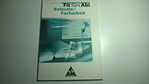 Preisvergleich Produktbild Fit fürs Abi, Fit fürs Abi Referate / Facharbeit