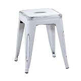  Milo srl SGABELLO SGABELLI FERRO METALLO SBIANCATE BIANCO ANTICO SCHABBY ANTICHIZZATO VINTAGE