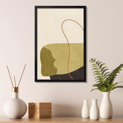 LaVie Home 12x18 Picture Frame for Wall Display, 12x18 Black Picture Frame with HD Plexiglas, 12 x 18 Poster Frame 1 Pack, Display Frame for Vertical or Horizontal, Classic Collection