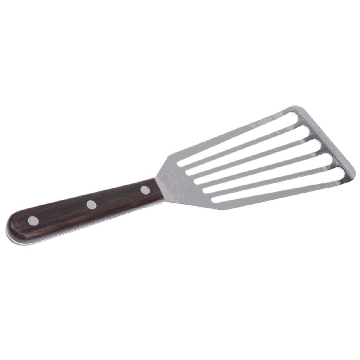 Cabilock Stainless Steel Slotted Turner Spatula Multifunctional Bbq and Kitchen Tool for Fish Steak More Small for Draining Oil Cooking Delicious Meals