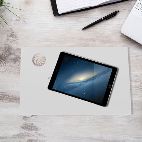 Support de bureau pour imprimante et écran pc avec gestion des câbles