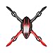 HUBSAN X4 H107C 4 Channel 2.4GHz 6 Axis Gyro RC Quadcopter with 480P Camera and Protection Cover Mode 2 RTF (red black)