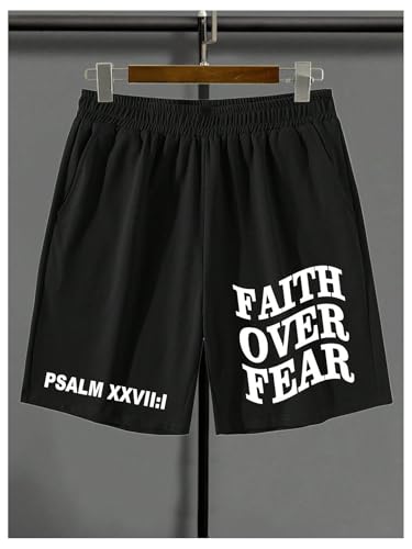 SOLY HUX Men's Graphic Shorts High Waist Elastic Casual Workout Athletic Gym Summer y2k Shorts4