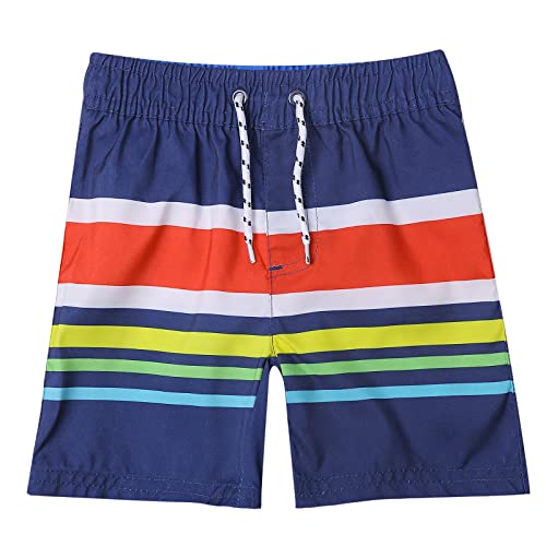 LIZENS Boys Swim Trunks UPF 50+ Quick Dry Beach Bathing Suit Toddler Swimsuit Swimwear
