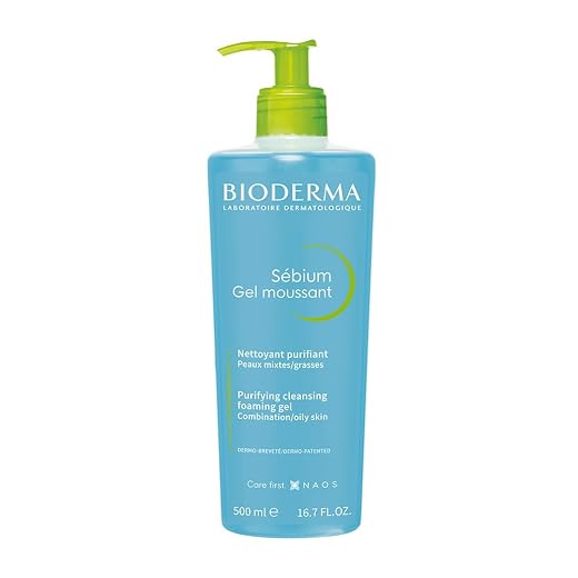 Sébium Gel Moussant - Gel de Limpeza Purificante Antioleosidade, Bioderma, 500 Ml