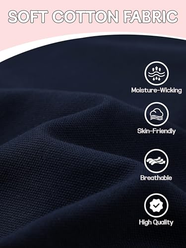 OHD School Uniform Shirts for Girls Kids Uniform Polo Shirts Aged 3T-14 Years2