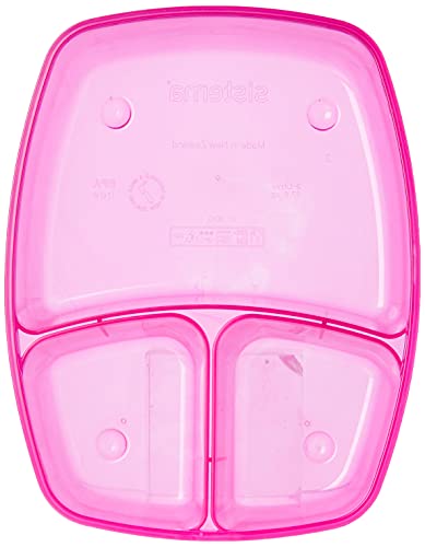 Sistema-40920-Lunch-Triple-Split-Lunch-Box-with-Yoghurt-Pot-2-L-Assorted-colors