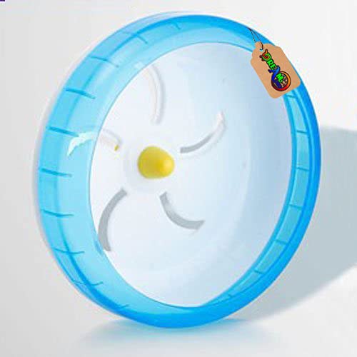 DreamAuro Jumbo Cage Attachment Running Cum Jogging Cum Exercise Wheel for Hamster, Dwarf, Gerbil, Mice and Mouse (17.5 cm, Blue) (B07WZLJLX2) Amazon Price History, Amazon Price Tracker