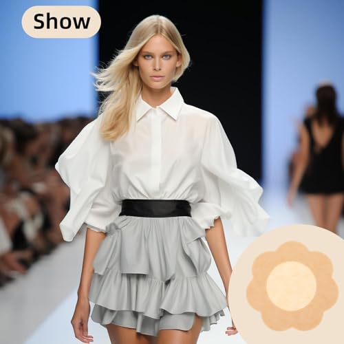 40 Pieces Nipple Covers Disposable Breast Pasties Self-adhesive Invisible Nipple Stickers Petals Breast Covers4