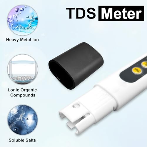 Image of GLUN Pre-Calibrated Pen Type Digital LCD TDS Meter Tester for Water Quality Testing (Ppm)
