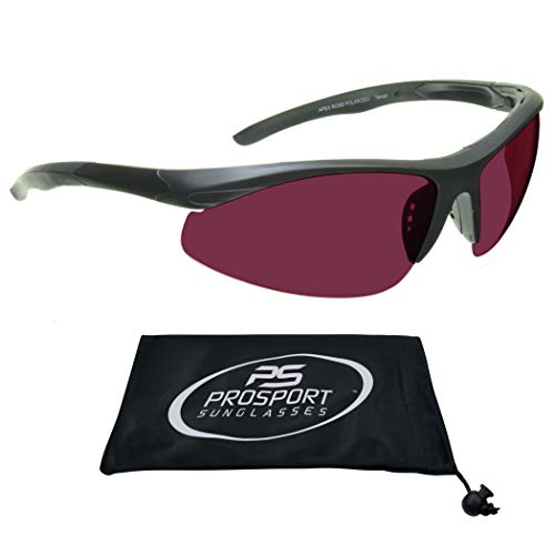 proSPORT Polarized Sunglasses Pink Rose Lens or HD Lens Unbreakable Light weight TR903