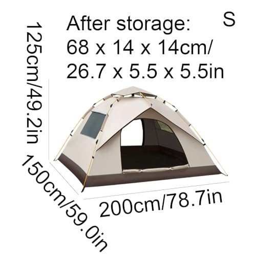 Carpa de camping automática portátil multifuncional miniatura 2