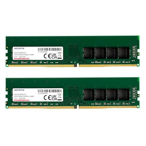 Amazon | 【エイデータ】 PCメモリ DDR4 3200 8GBx2枚 AD4U32008G22