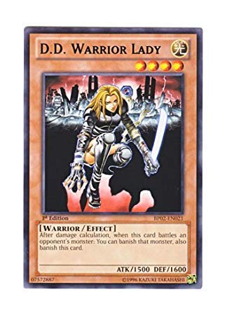 Amazon.co.jp: 遊戯王 英語版 BP02-EN021 D.D. Warrior Lady 異次元の