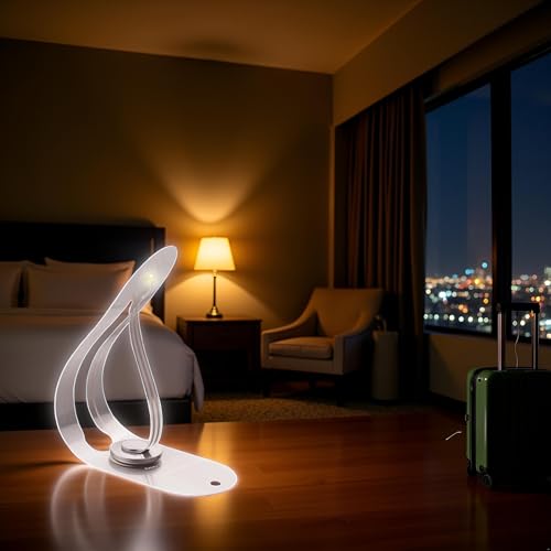 LED Bookmark Light, Clip On Book Light, Portable Book, Flexible Neck, Novelty Lighting with 4000K Color Temperature for Business Trips, Dormitories, Classroom, Camping Portable