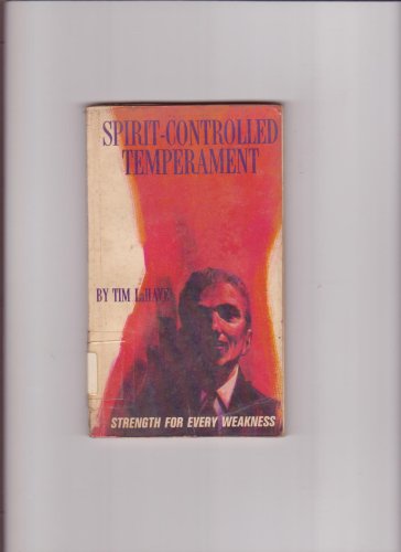 Spirit - Controlled Temperament: Strength for E... B0026HZRCG Book Cover