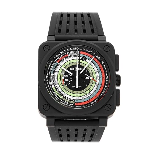 Bell & Ross BR-03 Automatic Multicolored Dial Watch BR0394-SW-CE/SRB (Pre-Owned)