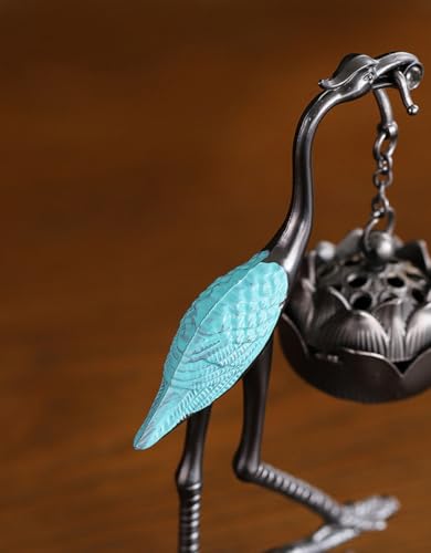 Yeshliky ASL004 Incense Holder, Crane Hanging Incense Burner thumb #4