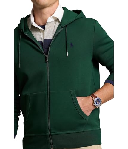 Image of POLO RALPH LAUREN Double-Knit Full Zip Hoodie