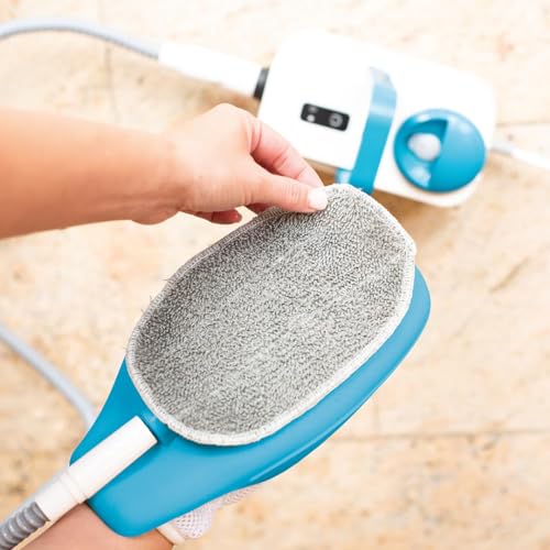 Livington SteamTouch - ergonomischer Handdampfreiniger - Dampfreiniger Handgerät gegen Schmutz, Gerüche, Keime, Bakterien - Reinigung für Küche, Bad, Polster - Steam Cleaner für hygienische Sauberkeit