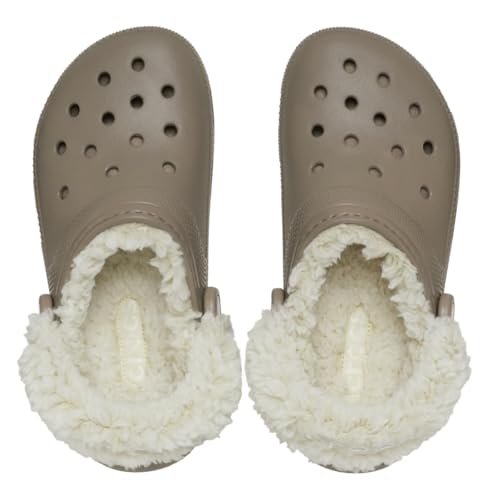 Image of Crocs Unisex-Adult Classic Fleece Lined Clogs, Fuzzy Slippers for Women and Men