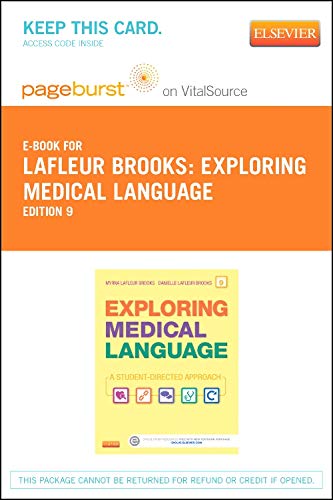 Exploring Medical Language - Elsevier eBook on VitalSource (Retail ...