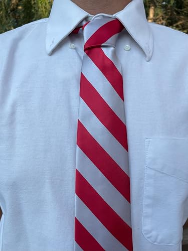 Image of tiemart Men's Striped Tie Standard Length