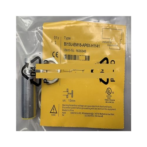 Capteur BI15U-EM18-AN6X-H1141 en acier inoxydable robuste pour environnements industriels exigeants