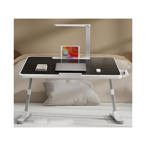 JHIAADEY Plateau for Ordinateur, Plateau inclinable, Table de lit, Table Portable,Convient for Prendre Le Petit-déjeuner, Lire et Regarder des Films au...