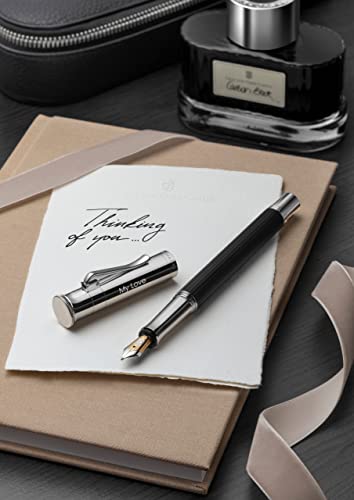 Graf von FABER-CASTELL 145552 - wieczne pióro Classic, heban, szerokość pióra EF