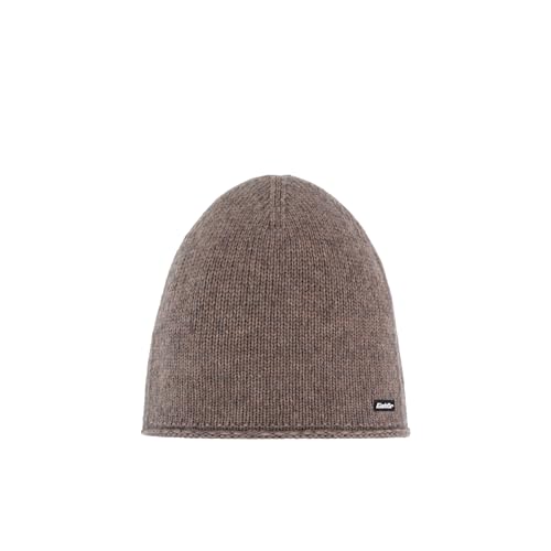 Eisbär Mütze Damen Sophia Oversized Braun - Merino Beanie für Frauen - atmungsaktiv thermoregulierend Strickmütze leicht weich warm Sportmütze helmkompatibel Haube aus Österreich