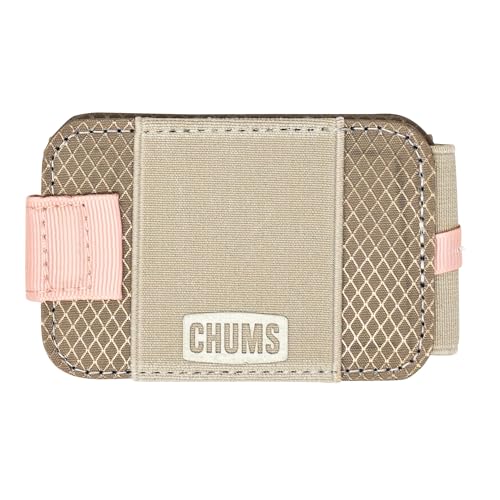 Image of Chums Bandit Bi-Fold Wallet - Slim RFID Wallet for Men & Women, Reversible Card, ID & Money Holder, Clay, Minimalist
