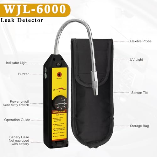 Kit Detector de Fugas AC Tellegloww R134a R410a miniatura 4