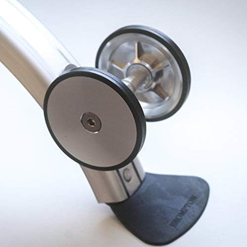 a c e Large Stylish Double Mudguard Roller for Brompton Lightweight Silver L-Doub-ROL-SIL