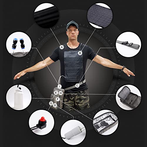 Colete de Resfriamento de Verão Colete de Resfriamento Esportivo Colete de Resfriamento de Gelo de V